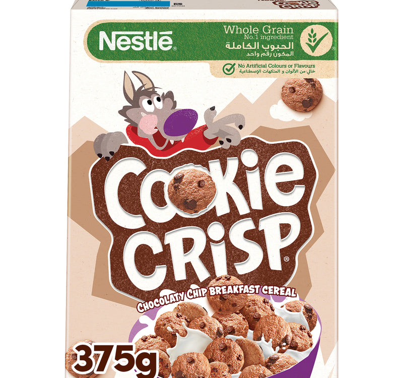 Nestle Cookie Crisp Chocolate Chip Breakfast Cereal 375 g