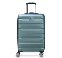 Delsey Air Armour 4 Wheels Hard Trolley, 55 cm, Green