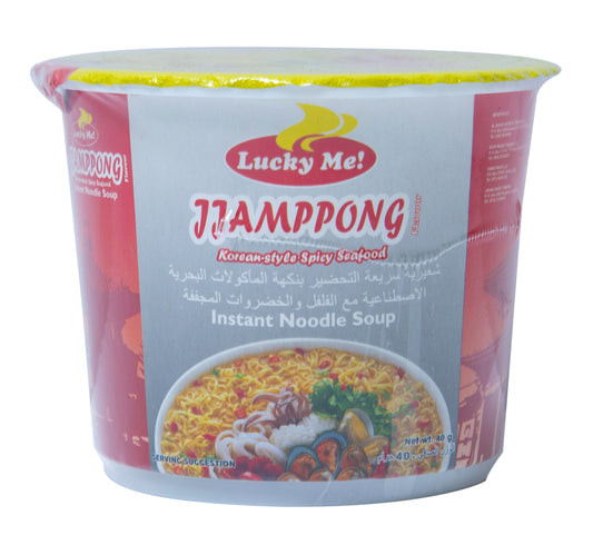 Lucky Me Instant Noodle Soup Jjamppong 40 g Lulu Hypermarket