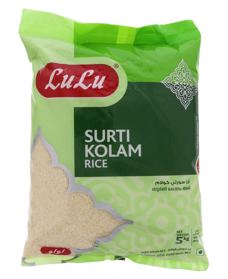 LuLu Surti Kolam Rice 5 kg Lulu Hypermarket