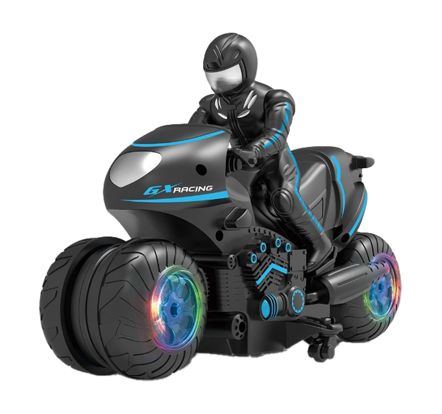 Skid Fusion Remote Control Stunt Motorcycle SY002