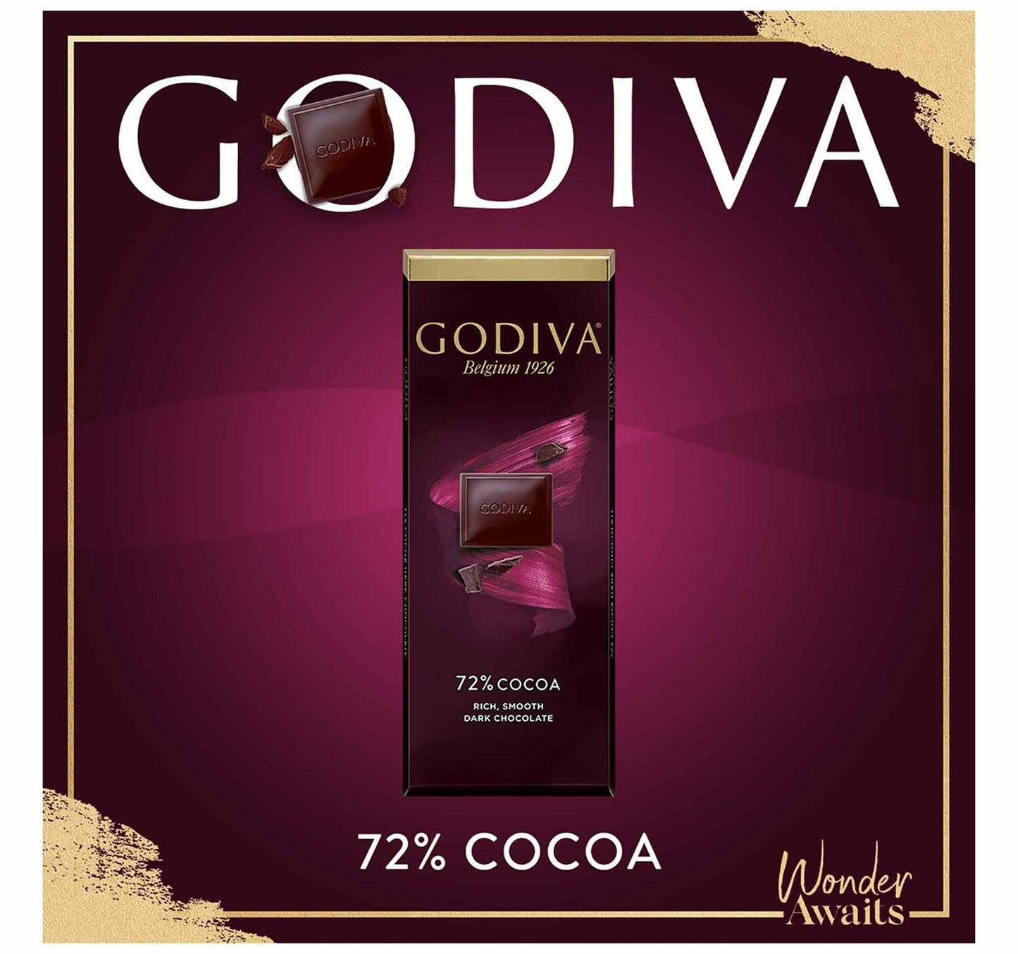 Godiva 72% Cocoa Chocolate 90 g
