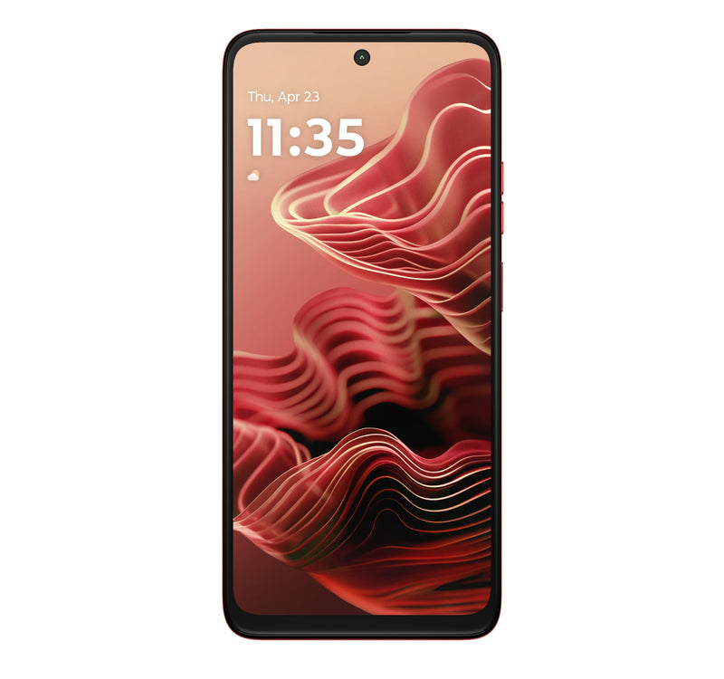 Motorola G35 5G Smartphone, 8 GB RAM, 128 GB Storage, Guava Red Lulu Hypermarket