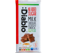 Diablo No Added Sugar Milk Chocolate With Crispy Rice 75 g Lulu Hypermarket