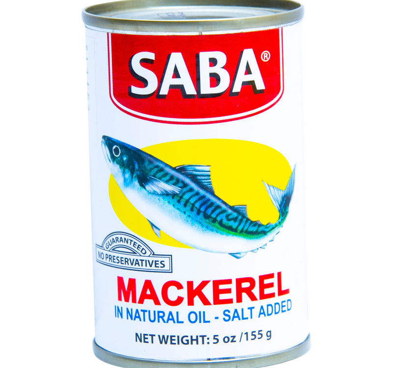 Saba Mackerel Salted In Natural Oil 155 g Lulu Hypermarket