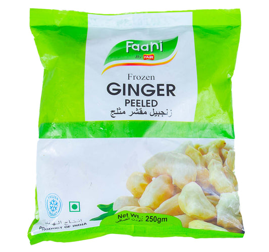 Faani Frozen Ginger Peeled 250 g Lulu Hypermarket