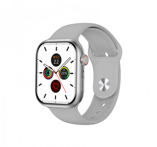 Wiwu S9 Smartwatch, 1.75 inches Display, Silver, SW01 Lulu Hypermarket