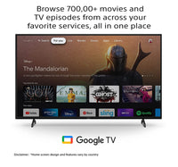 Sony Bravia 43 inches 4K UHD Google Smart LED TV, Black, KD-43X75K
