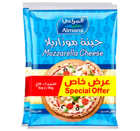 Almarai Shredded Mozzarella Cheese Value Pack 2 x 180 g Lulu Hypermarket