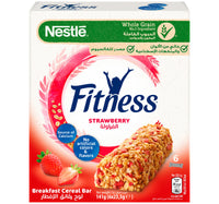 Nestle Fitness Strawberry Cereal Bar 6 x 23.5 g Lulu Hypermarket