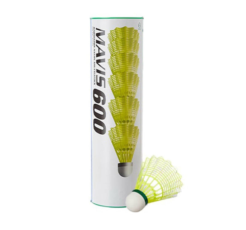 Yonex Shuttlecock 1x6 Mavis 600 Yellow