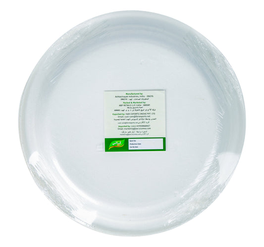 Faani Sugarcane Bagasse Round Plates 9" 12 pcs