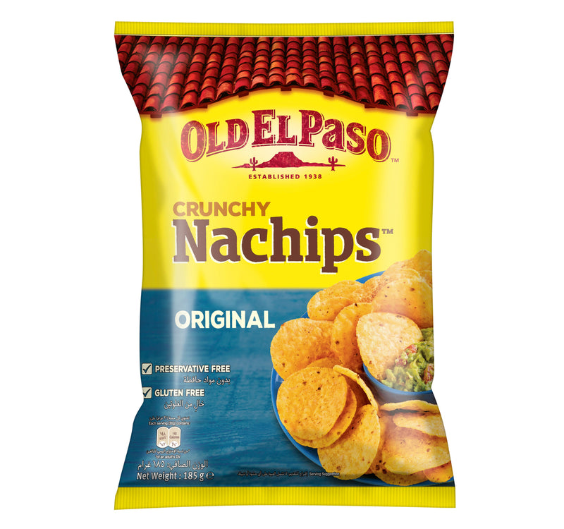 Old El Paso Original Crunchy Nachips 185 g