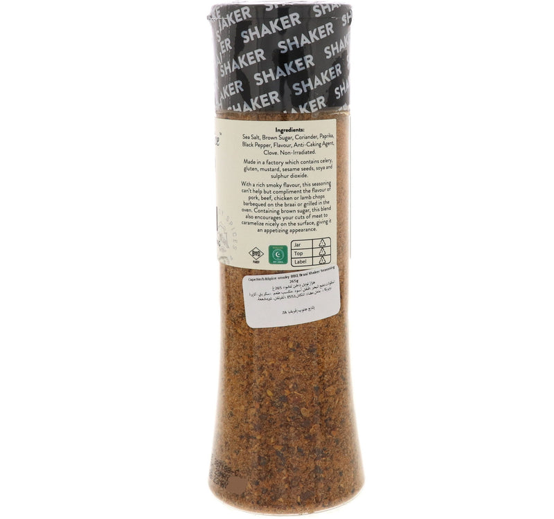 Cape Herb & Spice Smoky BBQ Braai Shaker Seasoning 265 g