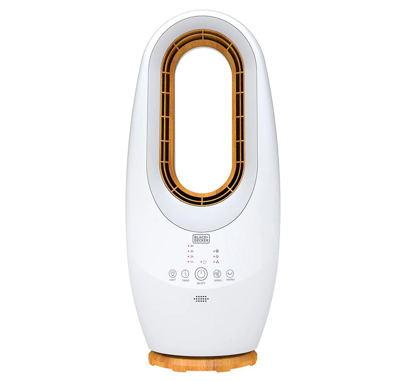 Black+Decker 2 in 1 Bladeless Fan With Remote, 45W, FBL58-B5