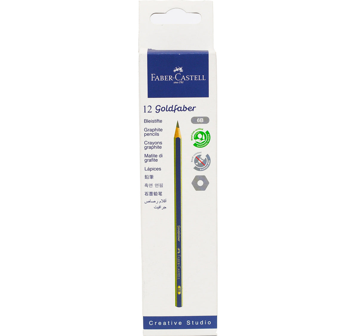 Faber-Castell Degree Pencil 6B 12 pcs