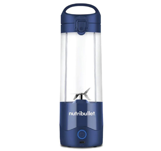 Nutribullet Rechargeable Portable Blender, Navy Blue, NB-PB475B
