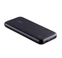Aukey Slim Power Bank, 10000mAh, PBN73 Lulu Hypermarket