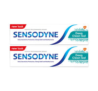 Sensodyne Toothpaste Deep Clean Gel 75 ml 1 + 1