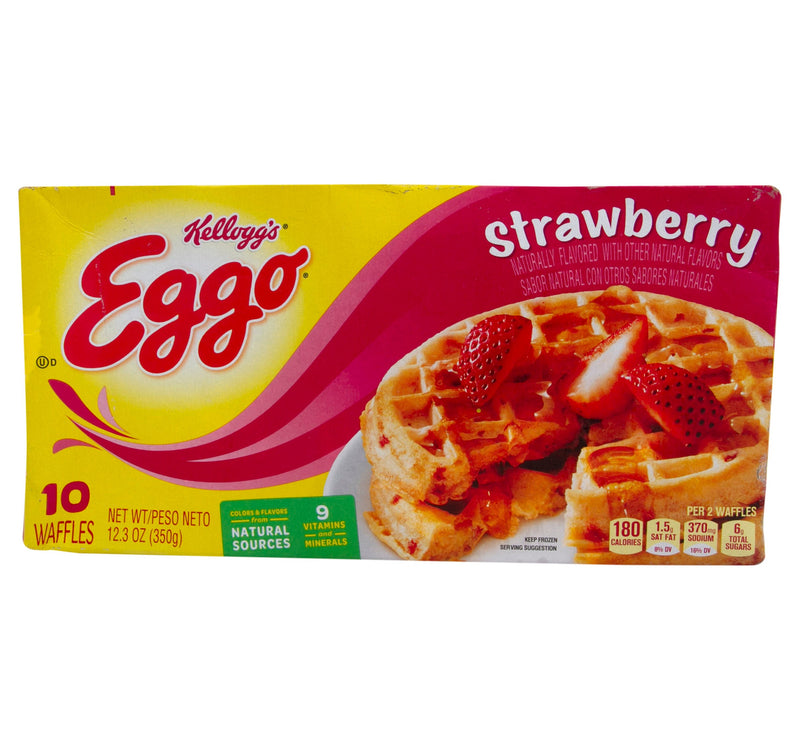 Kellogg's Eggo Strawberry Waffles 350 g Lulu Hypermarket