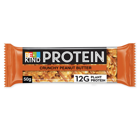 Be-Kind Crunchy Peanut Butter Protein Bar 12 x 50 g Lulu Hypermarket