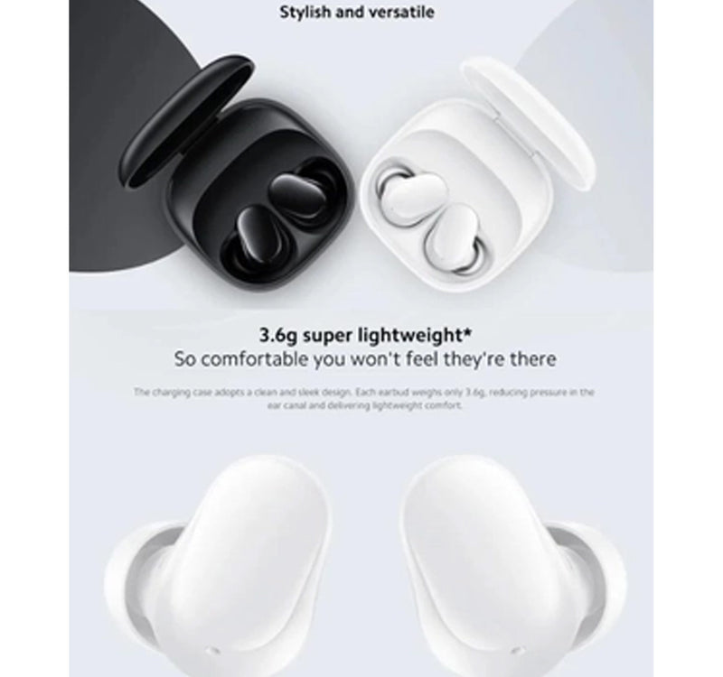 Xiaomi Redmi 6 Play True Wireless Earbuds, White, BHR8773GL