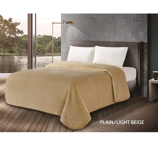 Cannon Blanket Plain 180x240cm Assorted Colors