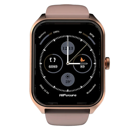 HiFuture Ultra2 Pro Smartwatch, 1.78 inches AMOLED Display, Pink Lulu Hypermarket