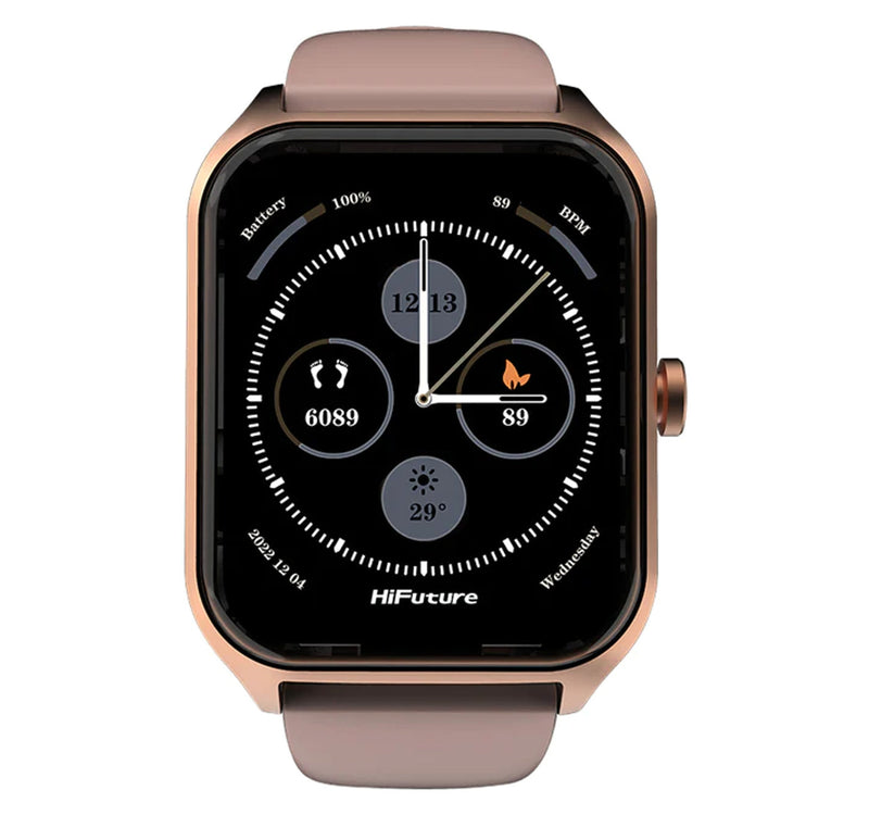 HiFuture Ultra2 Pro Smartwatch, 1.78 inches AMOLED Display, Pink Lulu Hypermarket