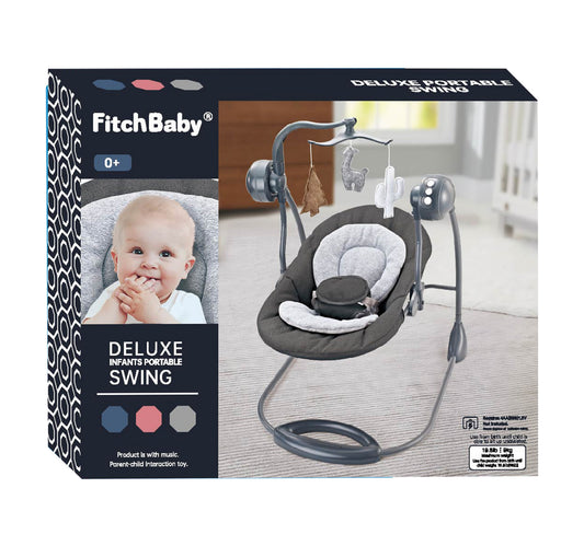 First Step Baby Electric Swing, Blue A25, 27264