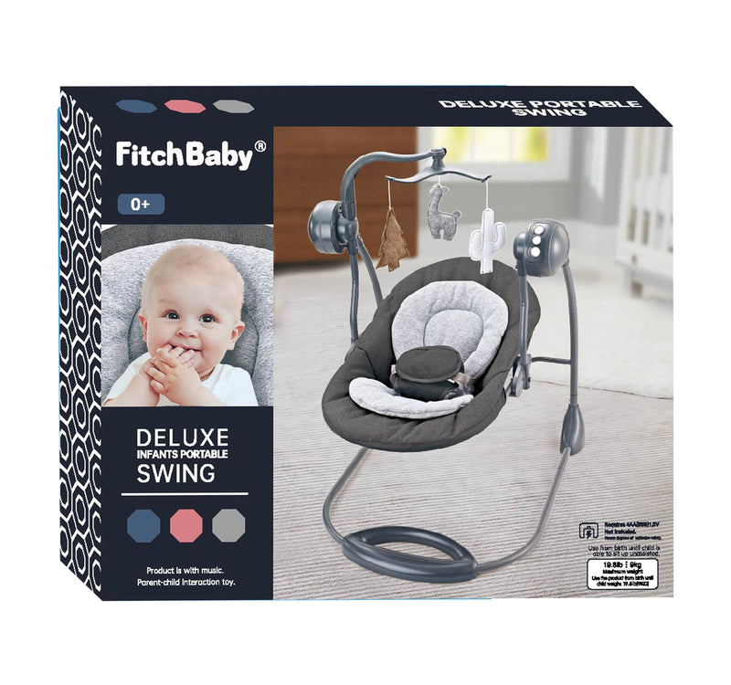 First Step Baby Electric Swing, Blue A25, 27264