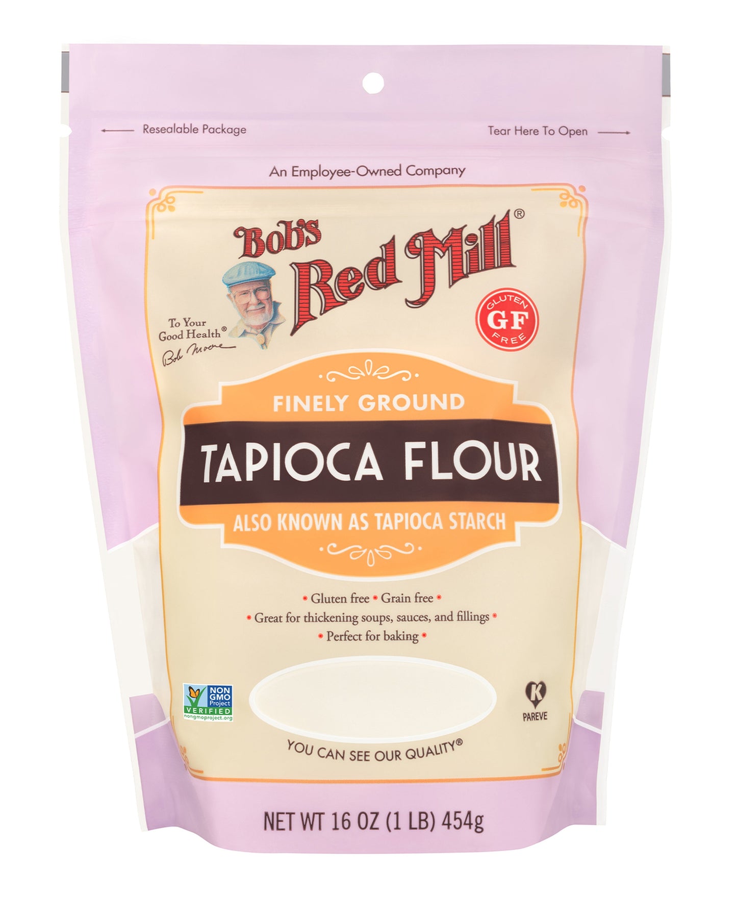 Bob's Red Mill Finely Ground Tapioca Flour 454 g Lulu Hypermarket