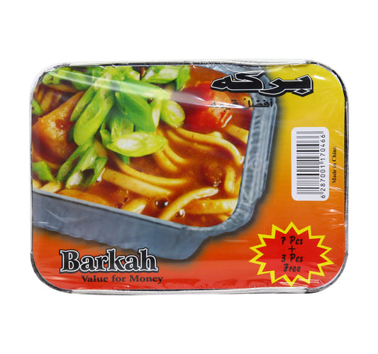Barka Aluminium Containers With Lid 10 pcs