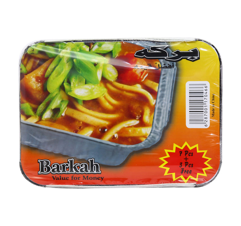Barka Aluminium Containers With Lid 10 pcs