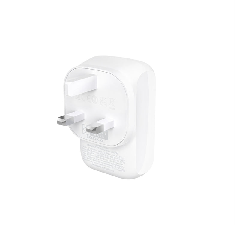 Belkin Dual Wall Charger 30W + 12W WCB009 White