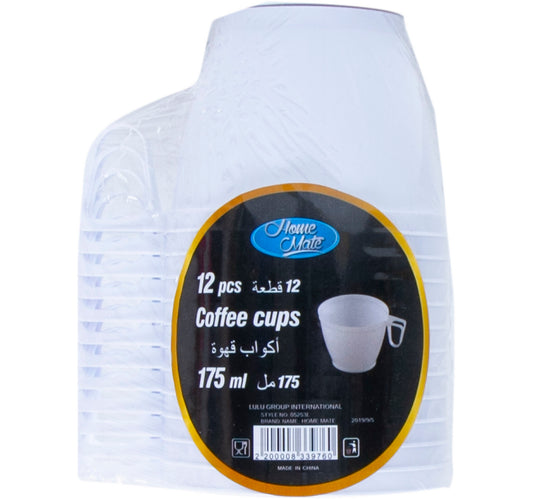 Home Mate Coffee Cups 12 pcs