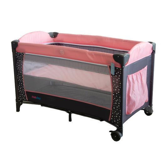 First Step Baby Play Pen, Pink, P9020-7