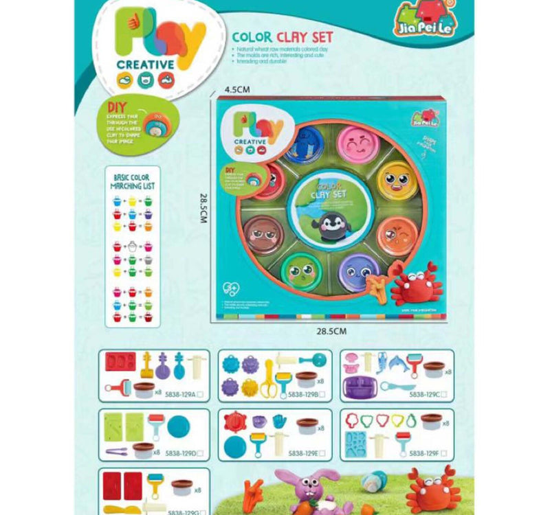 Skid Fusion Modeling Dough Play Set 5838-129