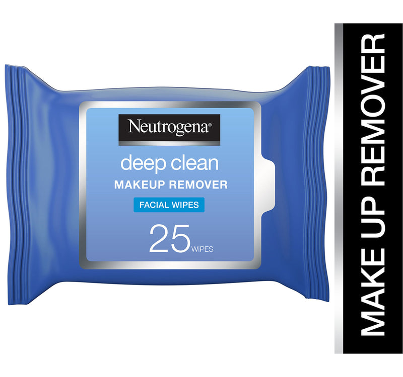 Neutrogena Makeup Remover Facial Wipes Deep Clean 25 pcs