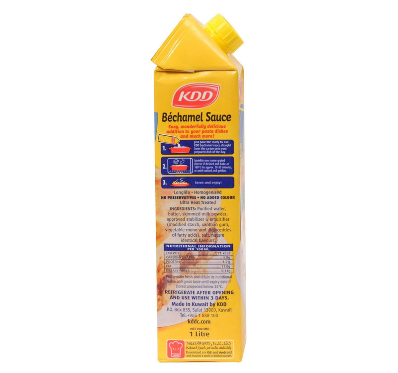KDD Bechamel Sauce 1 Litre