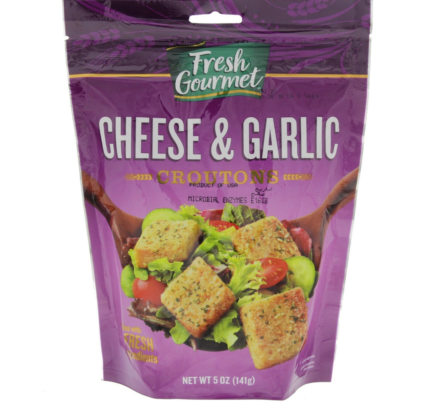 Fresh Gourmet Cheese & Garlic Croutons 141 g
