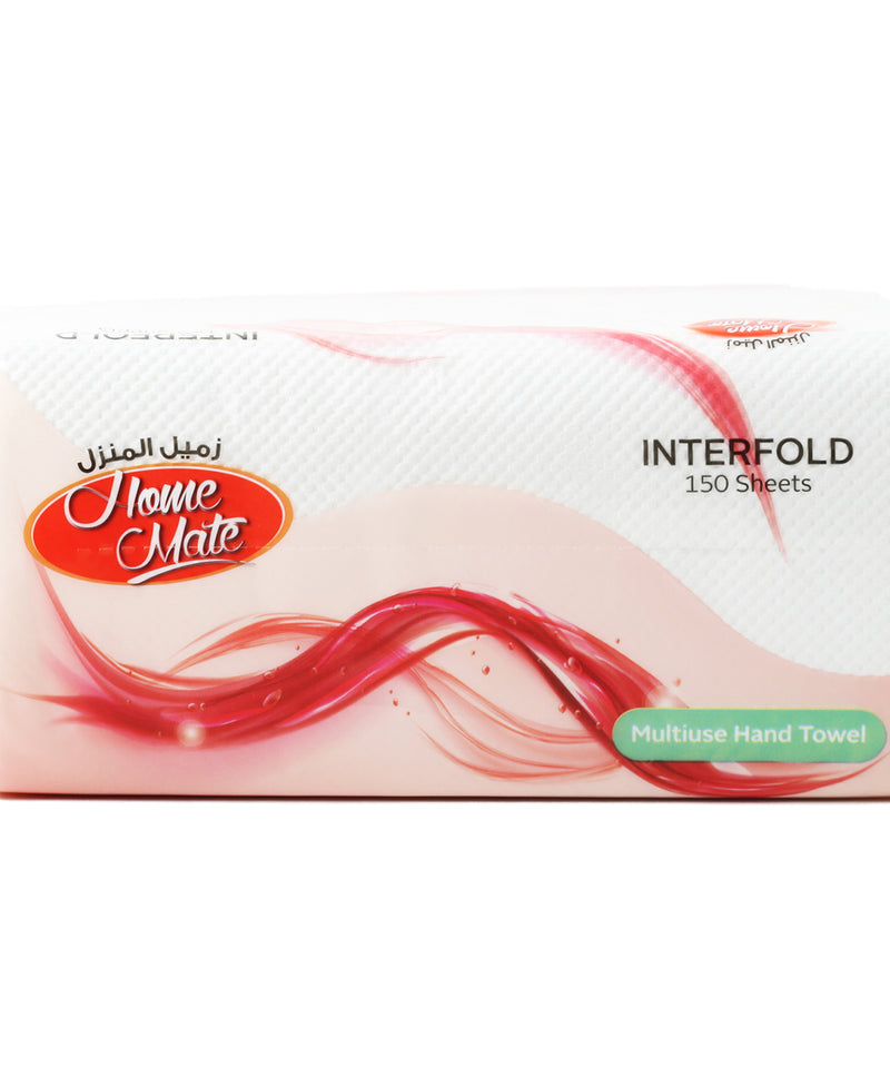 Home Mate Hand Towel Interfold 1ply 150 Sheets