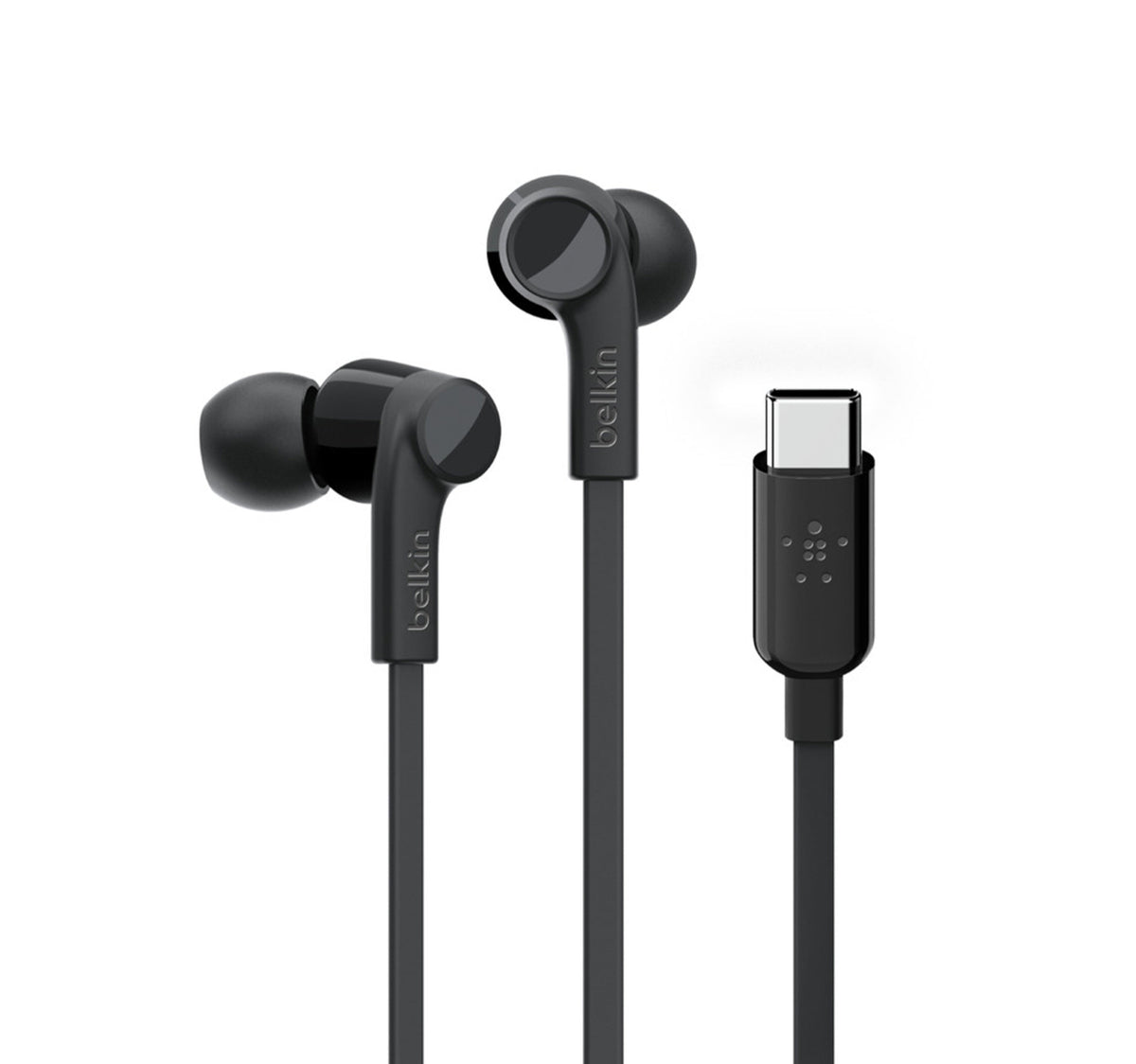 Belkin SOUNDFORM Headphones with USB-C Connector (USB-C Headphones-G3H0002BTBLK)-Black Lulu Hypermarket