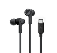 Belkin SOUNDFORM Headphones with USB-C Connector (USB-C Headphones-G3H0002BTBLK)-Black Lulu Hypermarket