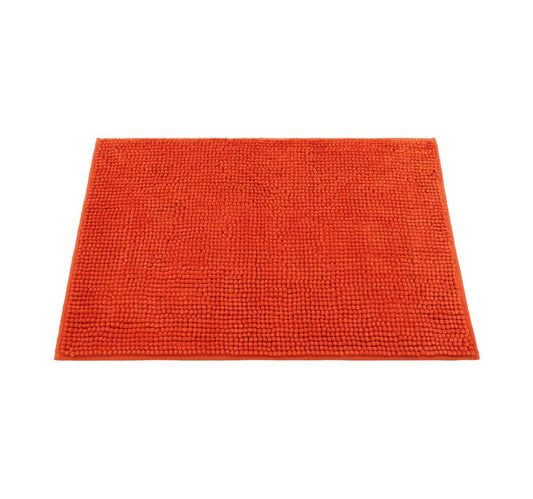 Bravo Microfiber Bath Mat, 50 x 80 cm, Orange