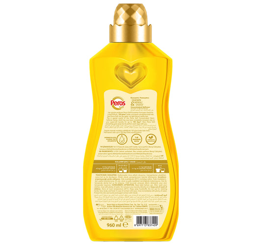 Peros Soft Jasmine & Neroli Flower Concentrated Fabric Softener Vegan 960 ml