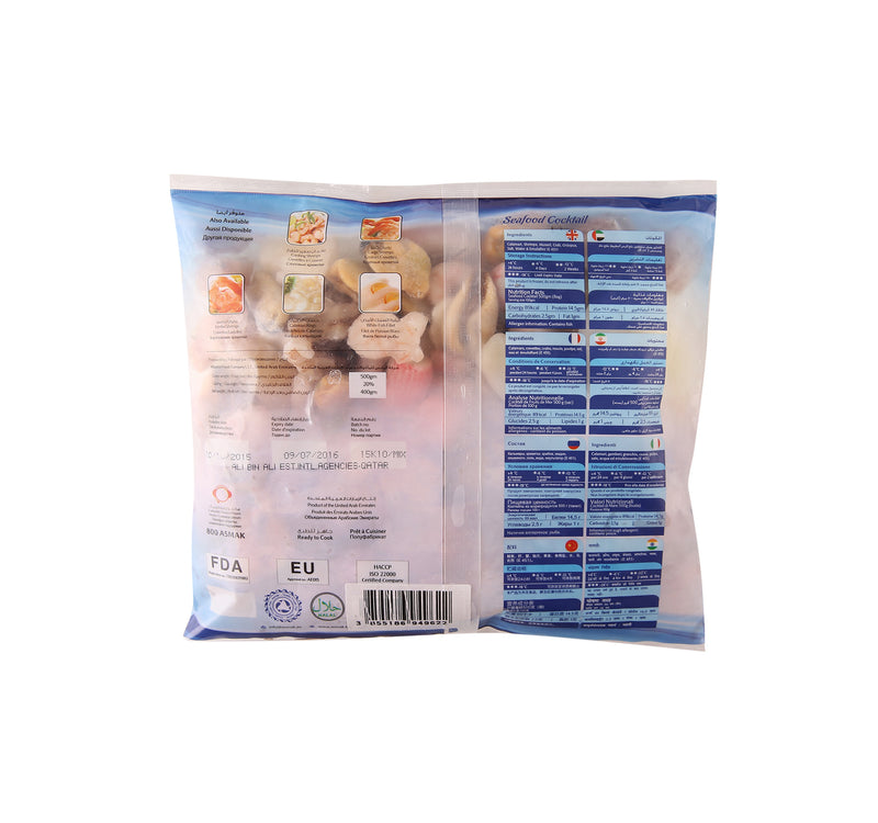 Asmak Sea Food Cocktail Frozen 500 g