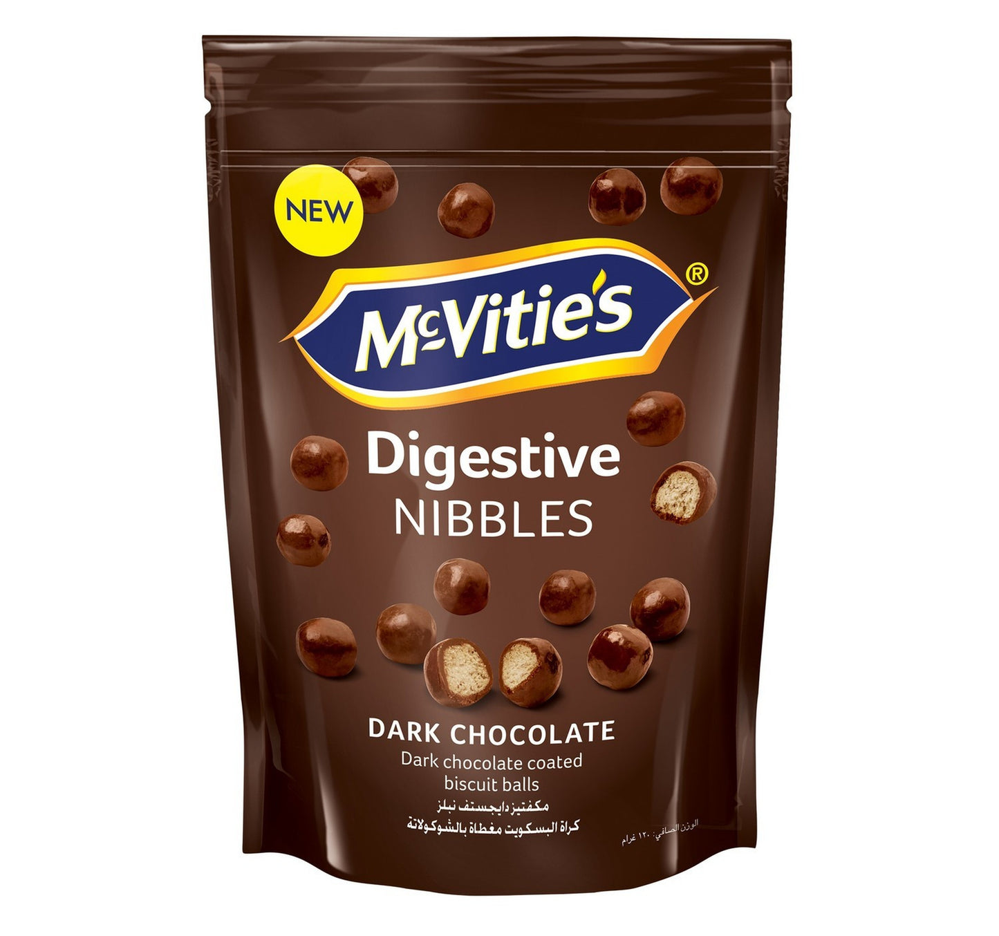 McVitie's Digestive Nibbles Dark Chocolate 120 g