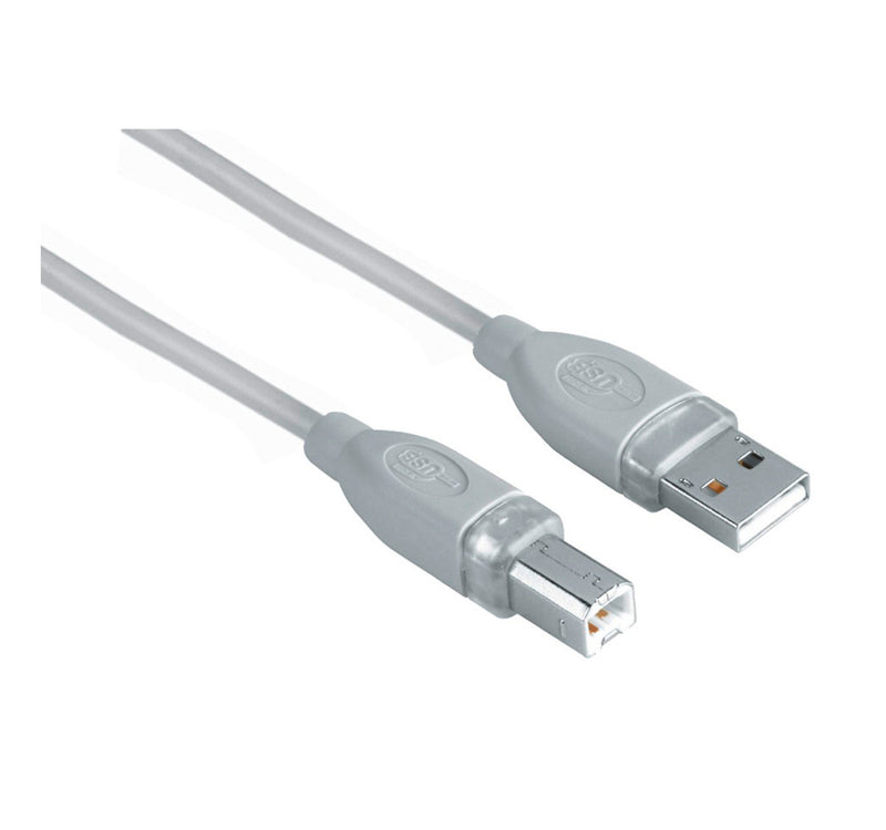 Hama USB 2.0 Cable, shielded, grey, 1.80 m (45021)