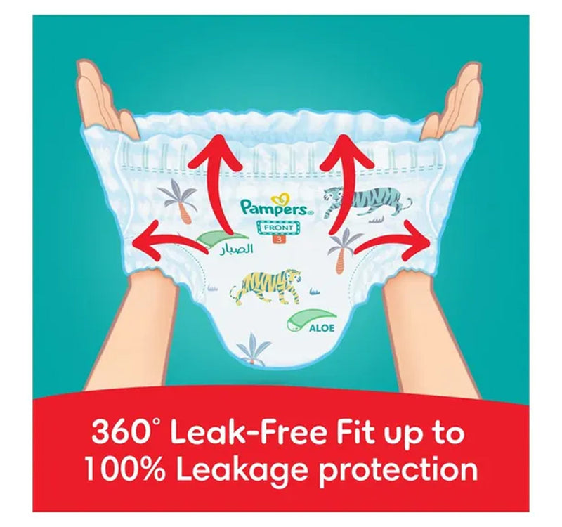 Pampers Rash Protection Diaper Pants With Aloe Vera Size 3, 6-11kg 120 pcs